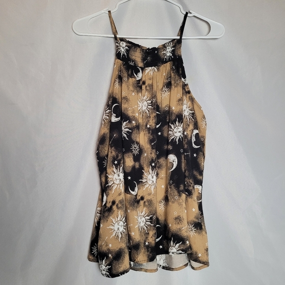 NWT No Boundaries Celestial Sun Moon Stars Tank Top Women's Size XXL(19) - Picture 1 of 11